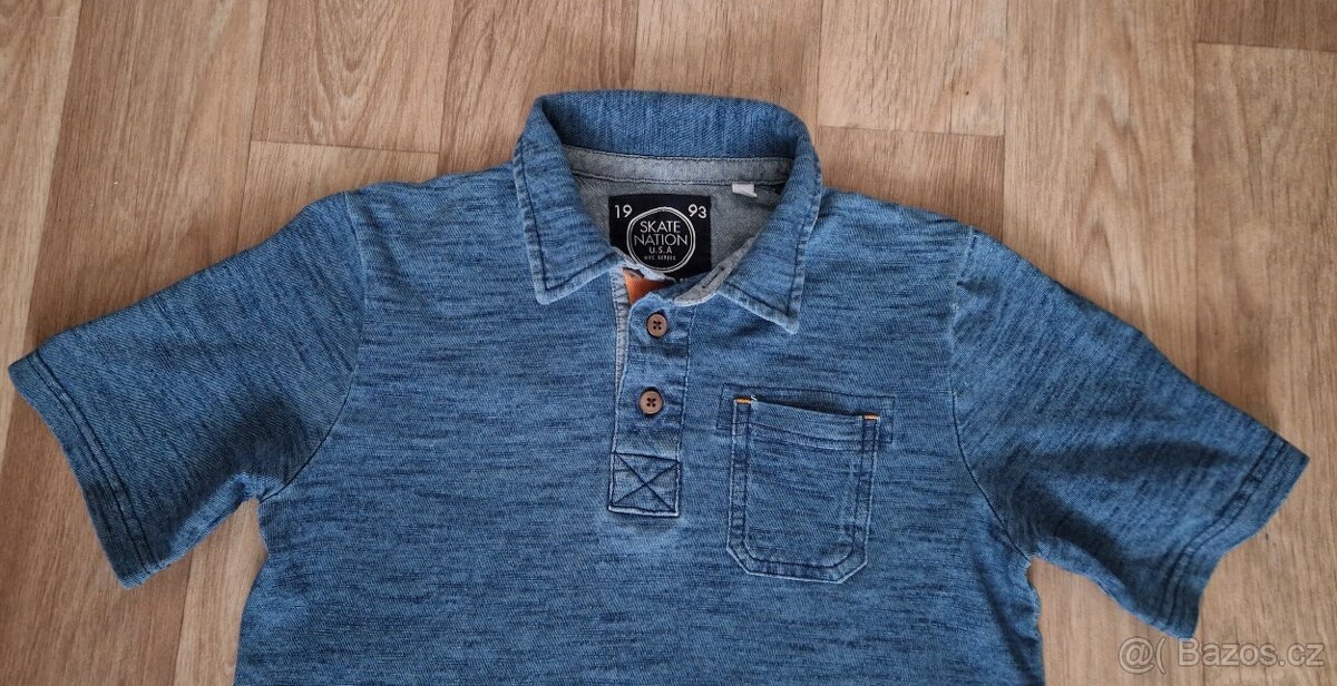 Polo tričko vel. 146/152, 134/140, C&A - 4