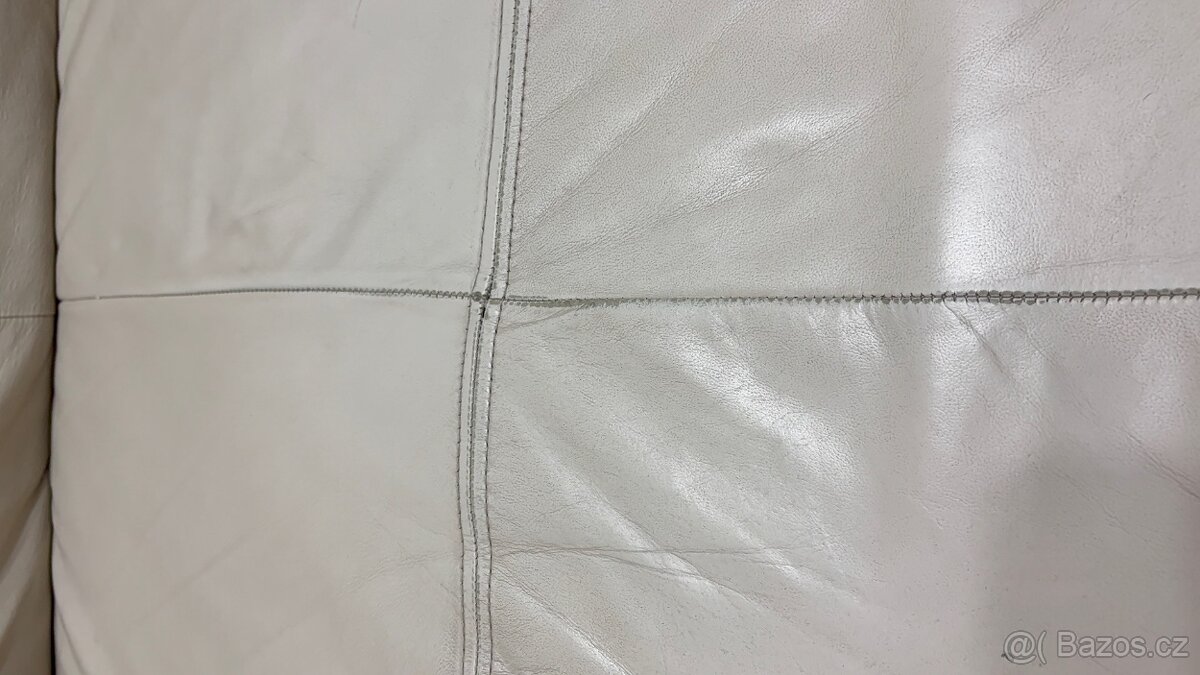 kožená rohová sedačka ikea - 4