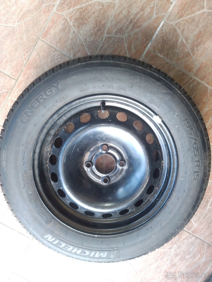 Nové pneu nejeté 2 ks 195/65/15 Michelin - 4