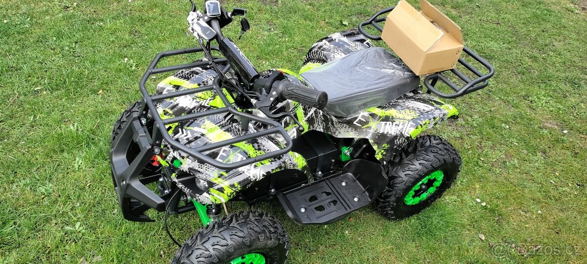 Nová dětská Elektrická čtyřkolka Tori 1200W modrá