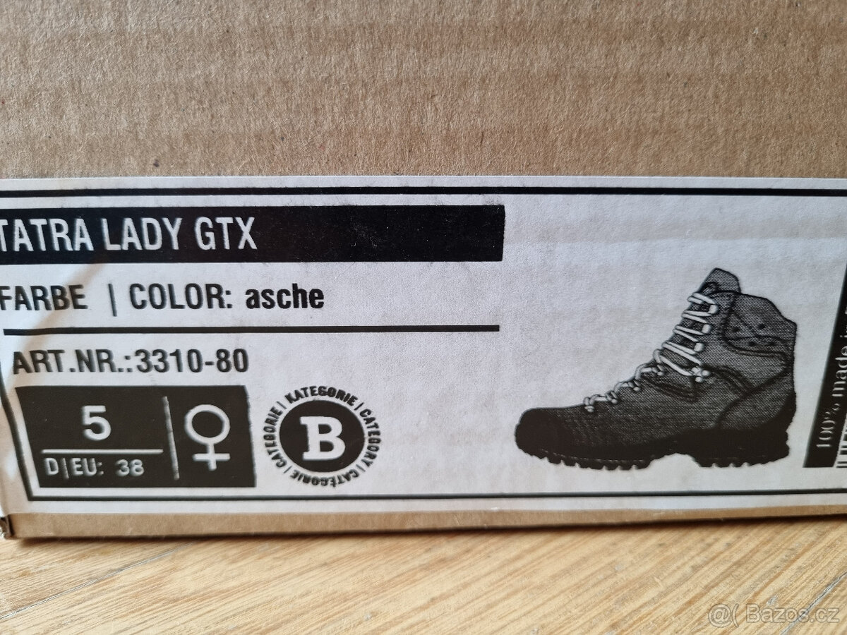 Kožené turistické pohorky Hanwag Tatra lady vel. 38 - 4