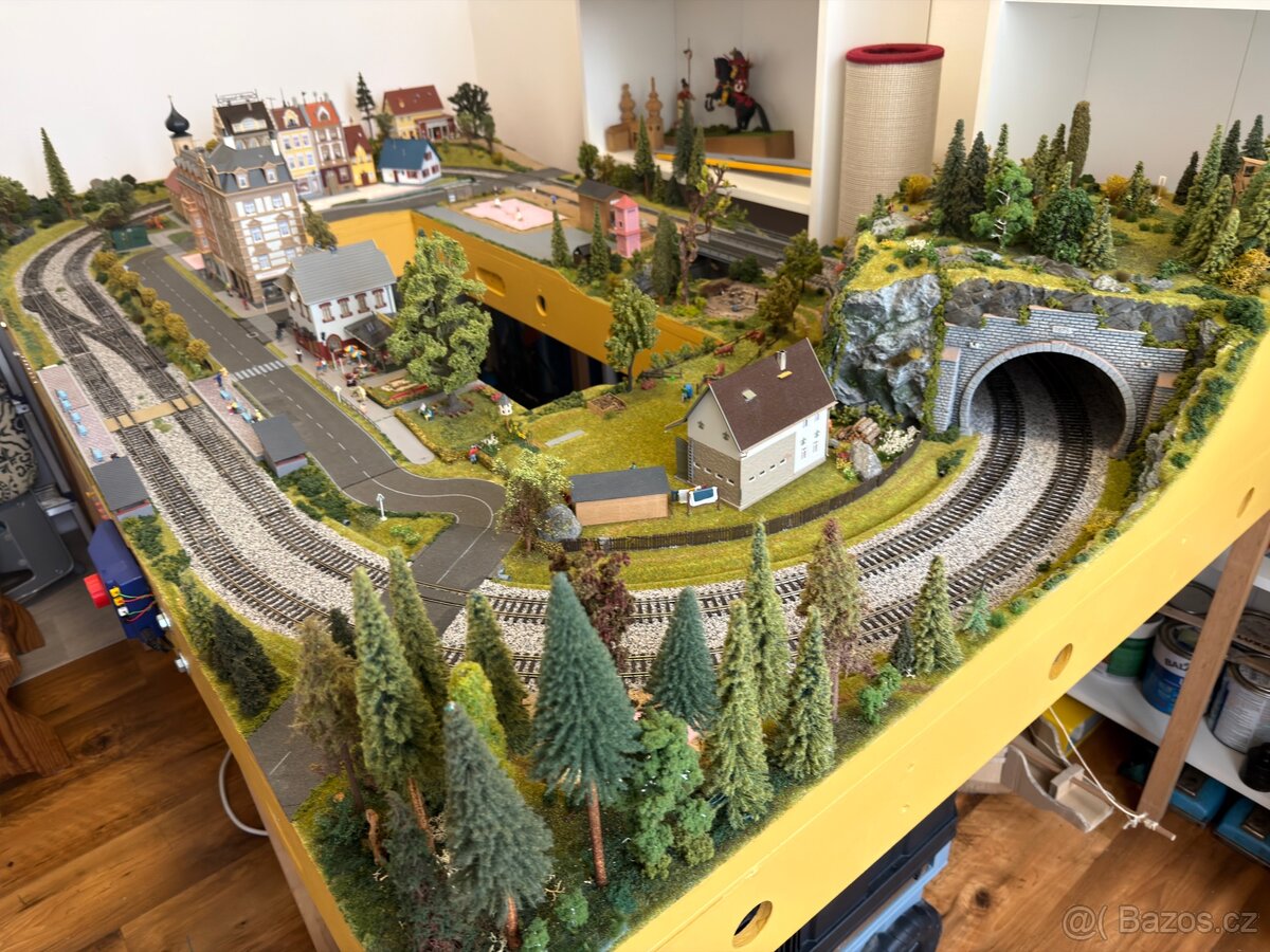 Kolejiště 200 x 110 cm 1:87 - 4