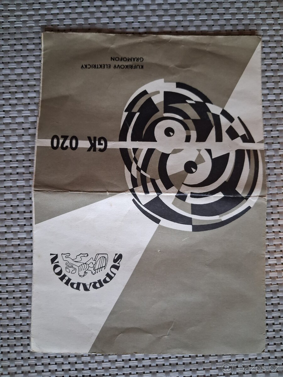 Kufříkový gramofon Supraphon - 4