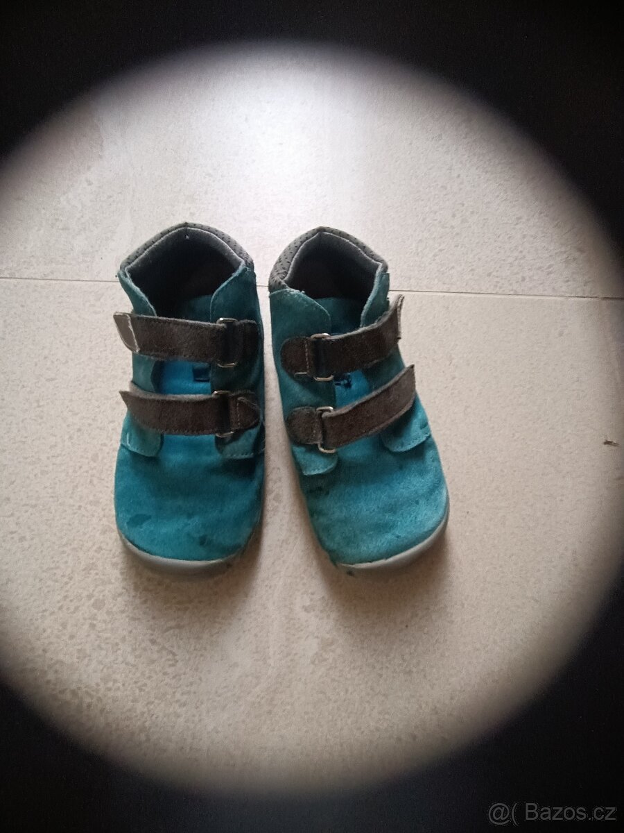 Celoroční vyšší kotníkové boty Beda Barefoot vel.34 - 4