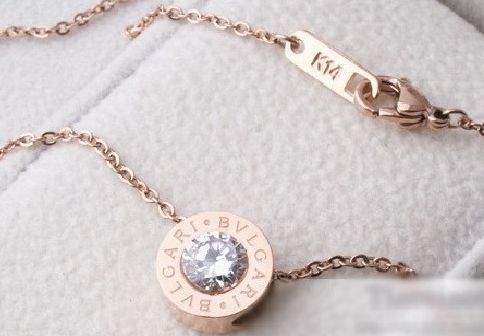 Náhrdelník Bvlgari se zirkonem - 4