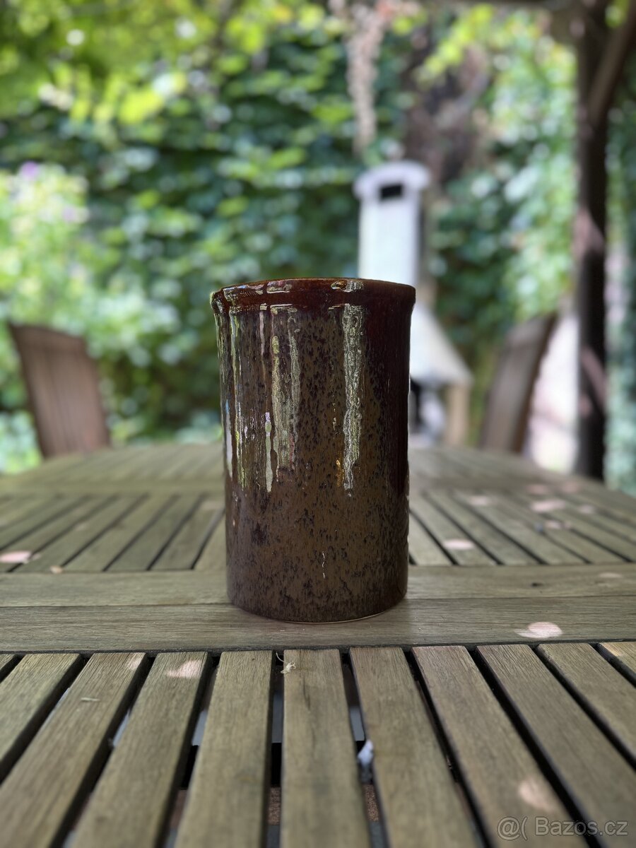 Krasna velká keramicka vaza - 4