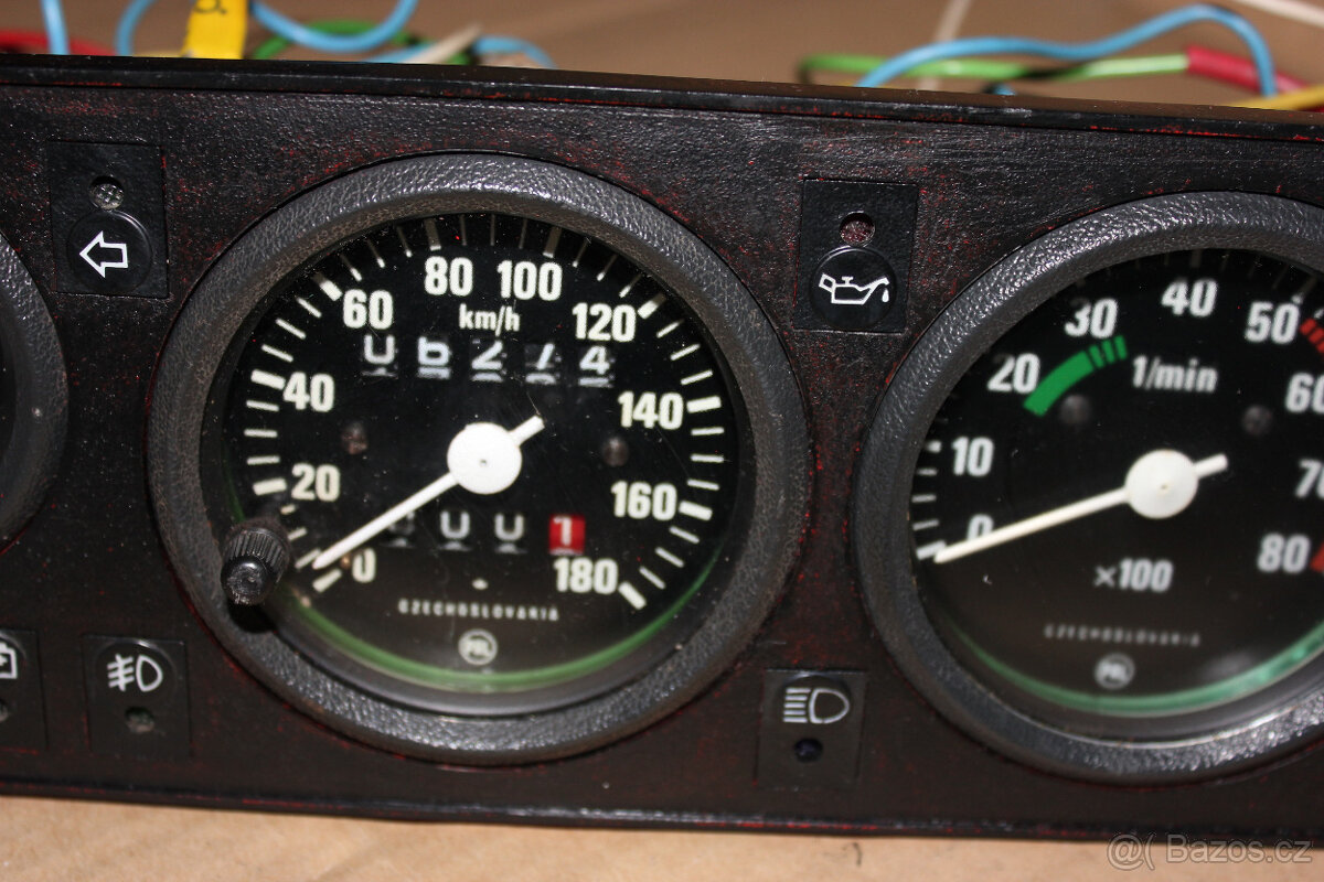 Přístrojové desky škoda 120LS/120GLS/130/135/136/Rapid/Garde - 4