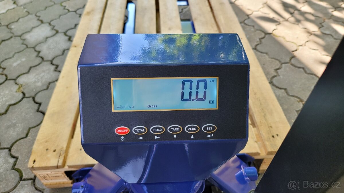 Paletový vozík s váhou do 2 000 kg - 4