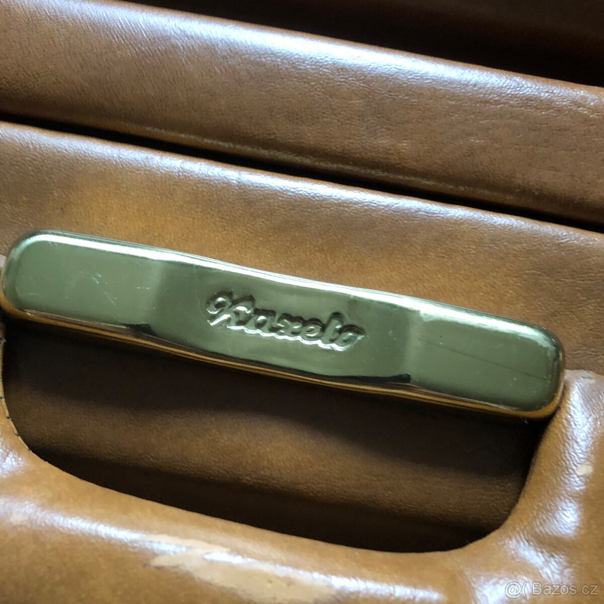 Starý cestovní kufr Kazeto - 4