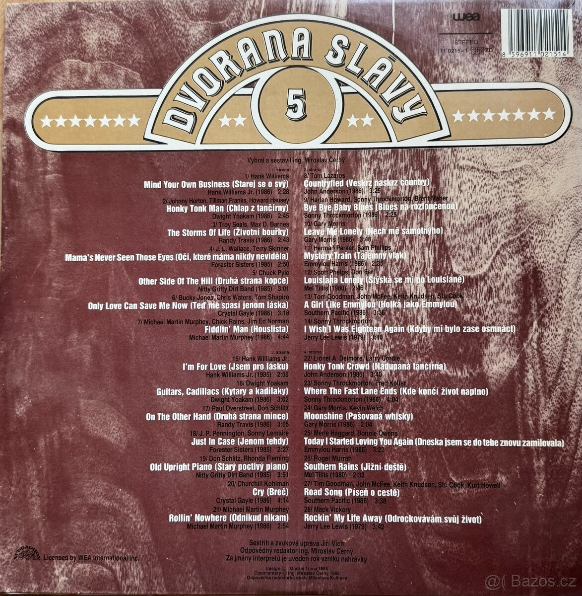 2 LP Dvorana slávy 5 - 4