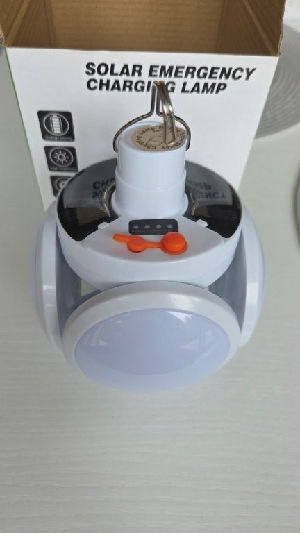 Solární LED dobíjecí světla - 3 ks - 4