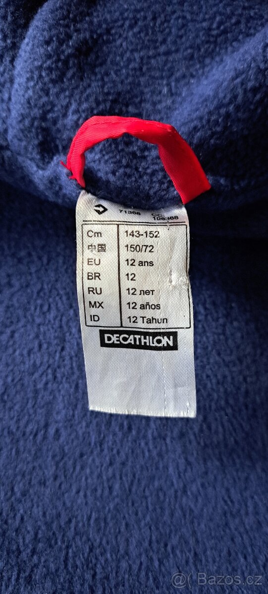 Dívčí softshellová bunda Decathlon 12 let / 143–152 cm l - 4
