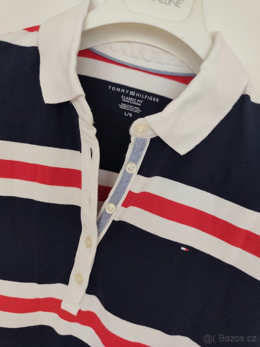 Dámské tričko Tommy Hilfiger L - 4