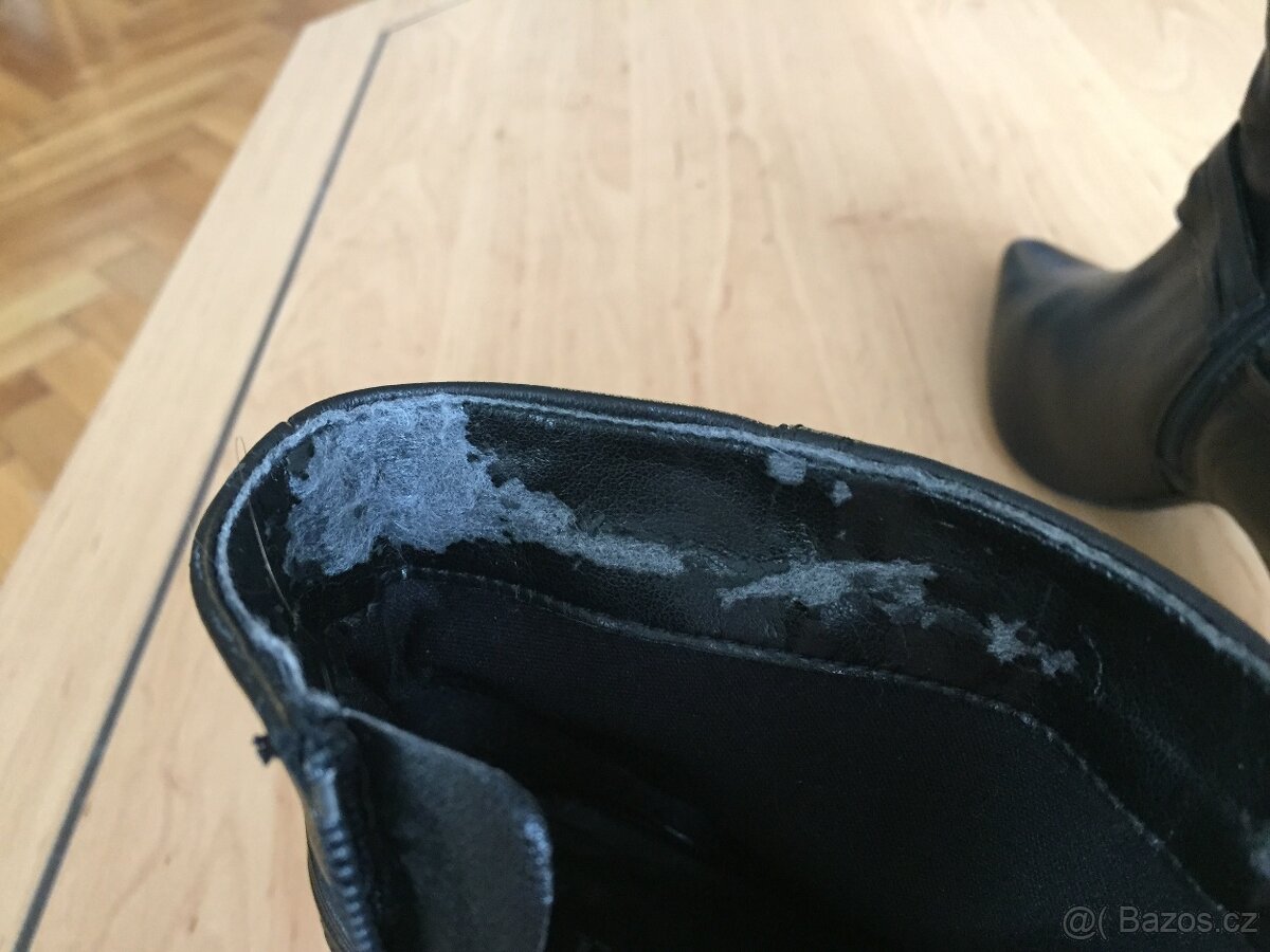 Černé polobotky vel. 38 - 4