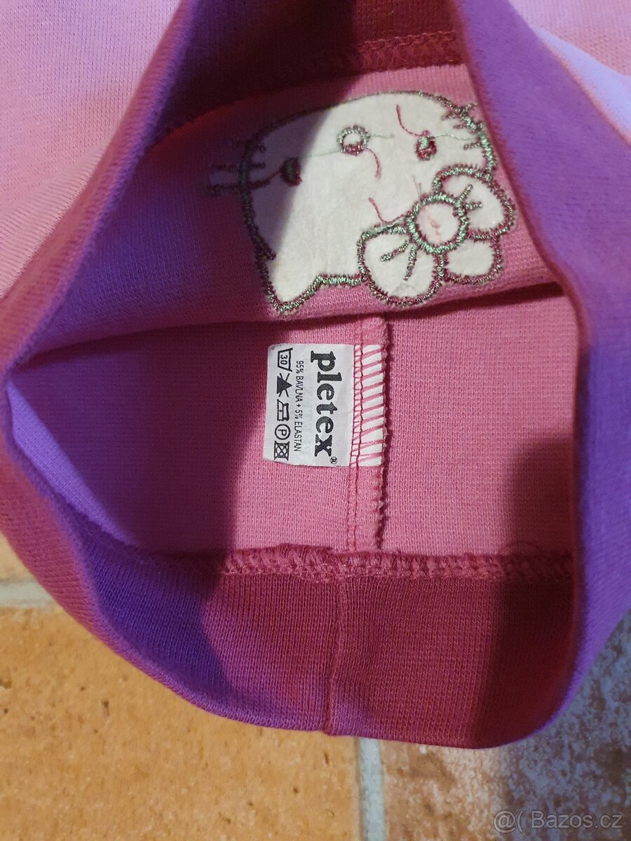 Šátek pletex růžový - 4