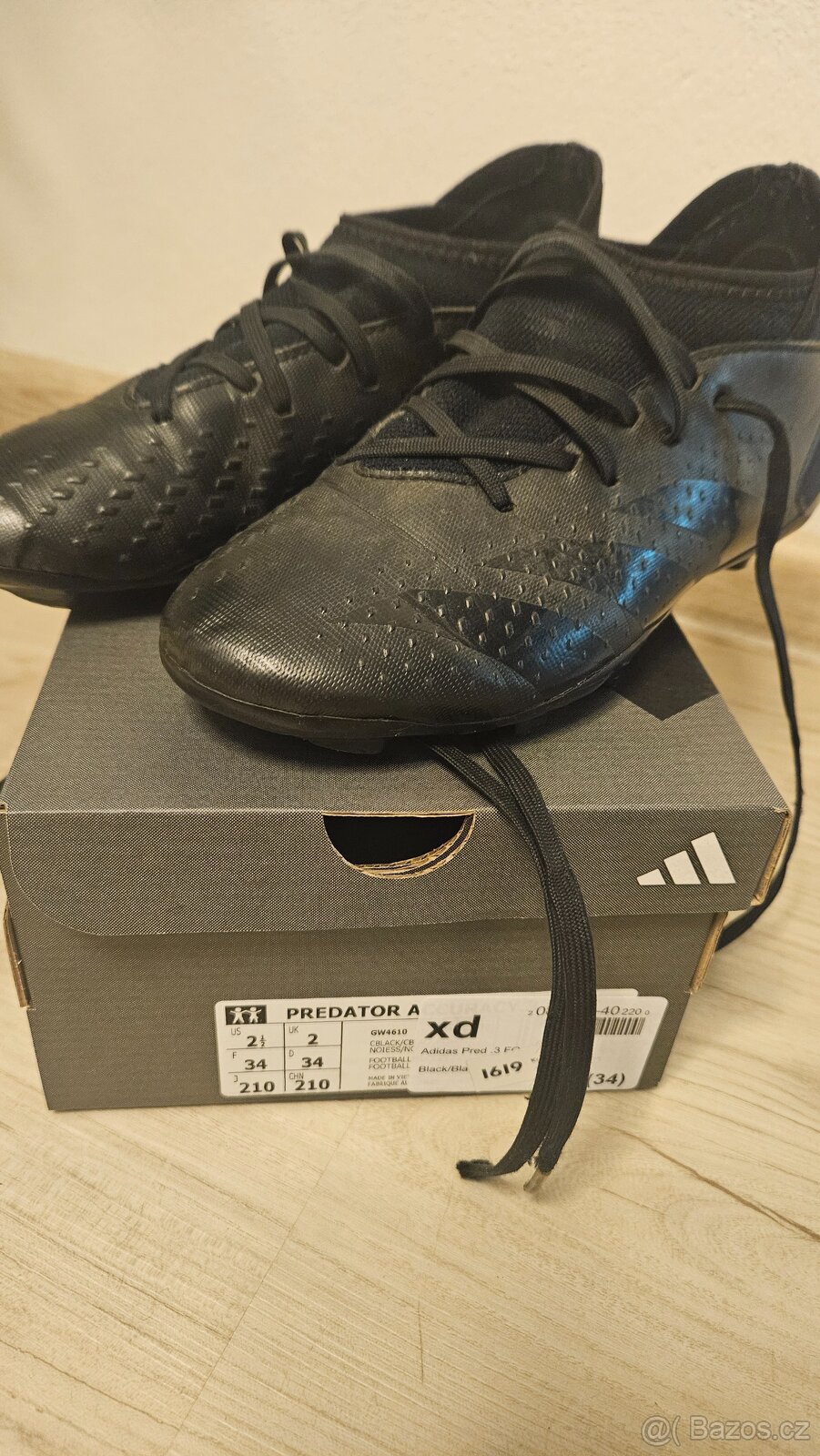 Kopačky Adidas predator Accuracy 3 FG vel 34 - 4