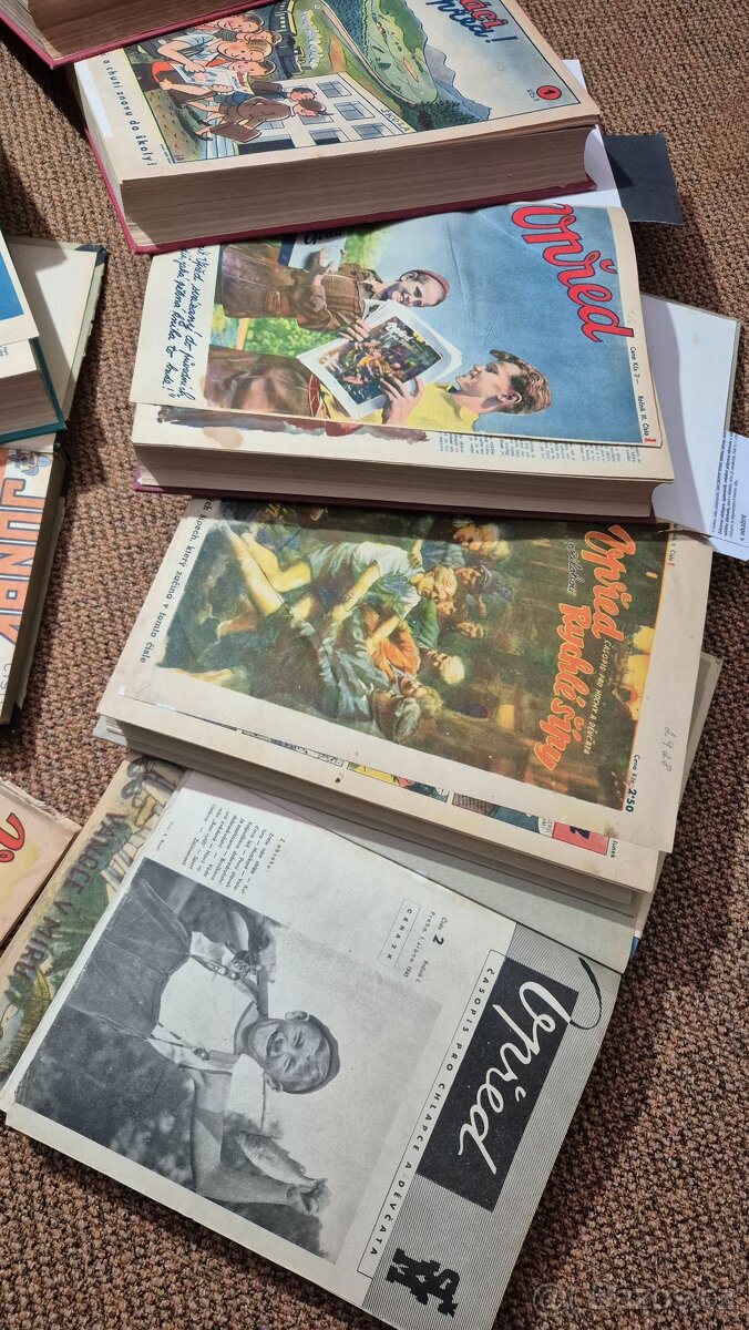 Skautské časopisy Vpřed - Junák Rychlé Šipy Foglar - 4