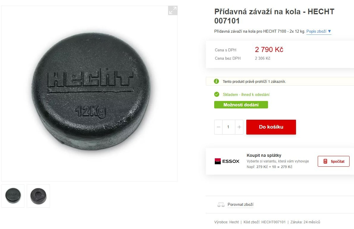 Kola + závaží - 4