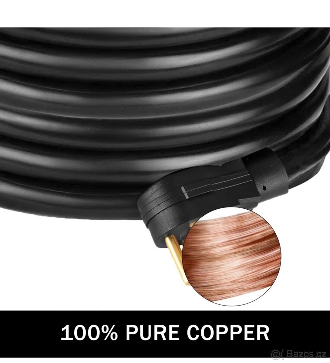 15m prodlužovací kabel 8AWG/4C 40A - 4