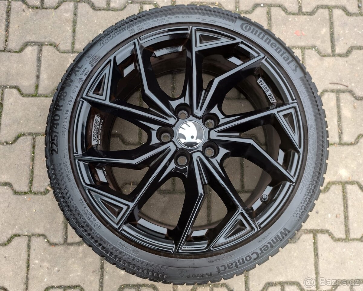 Disky Škoda Octavia II,III,RS, Superb II, VW Golf 5x112 R18 - 4