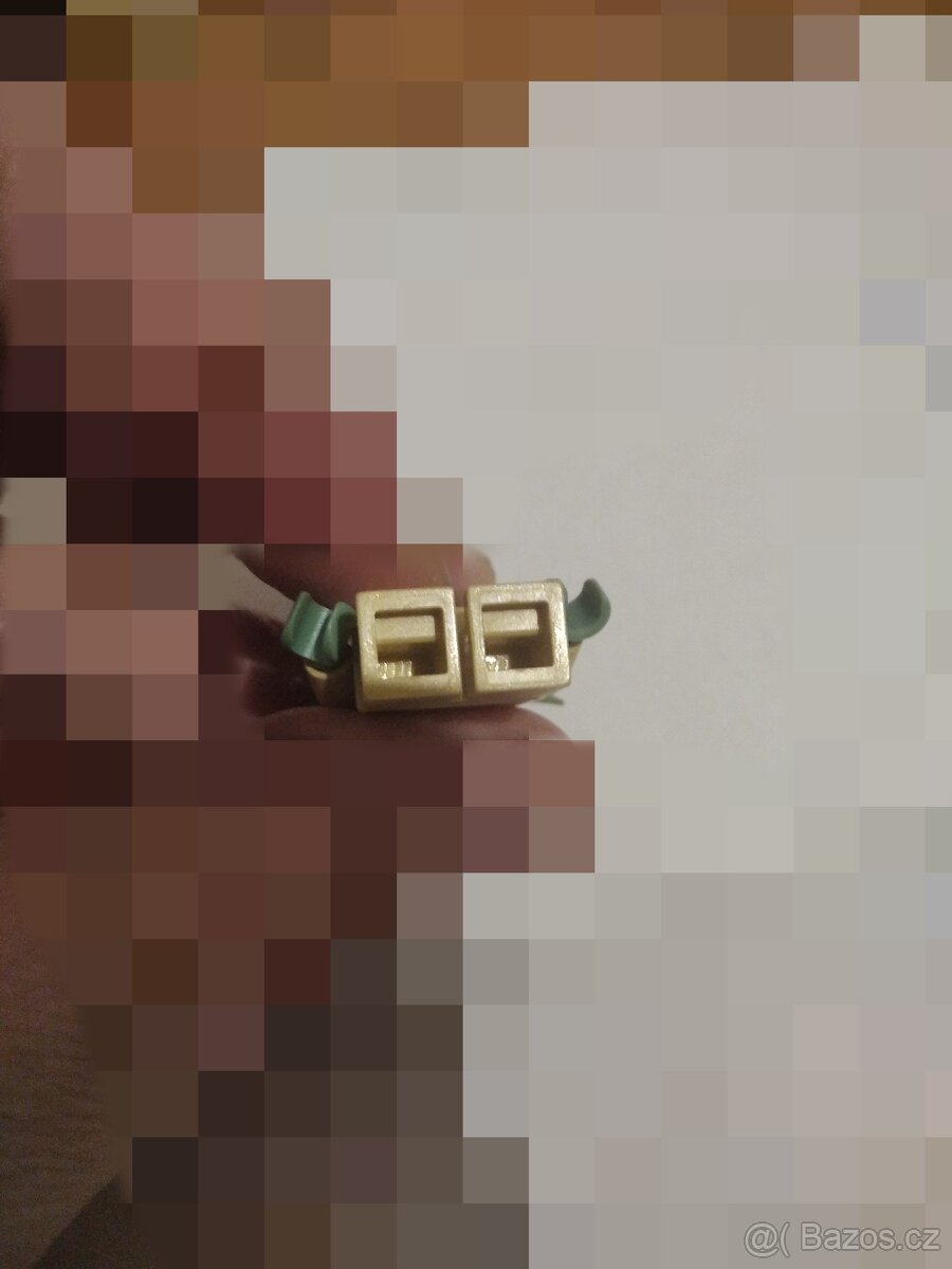 Lego- Star Wars- hvězdné války- mistr Yoda- bílé vlasy - 4