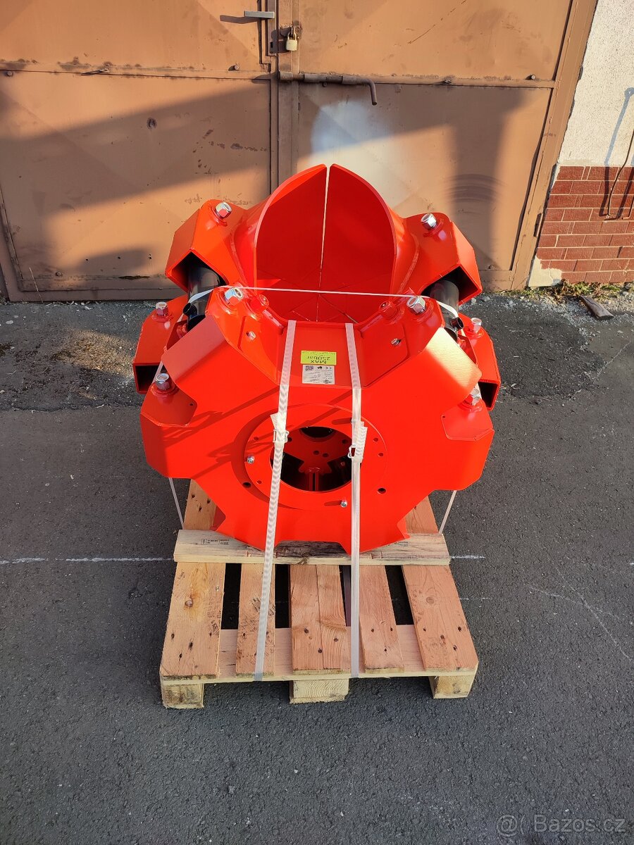 Polypový drapák, kovošrot, odpady, dřevo - 4