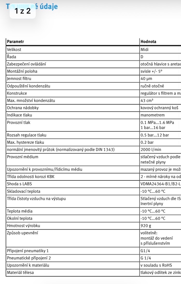 Redukční ventil FESTO - 4