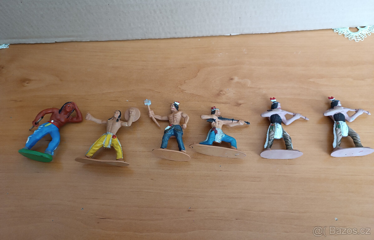 Indiáni 6 x figurka - 4