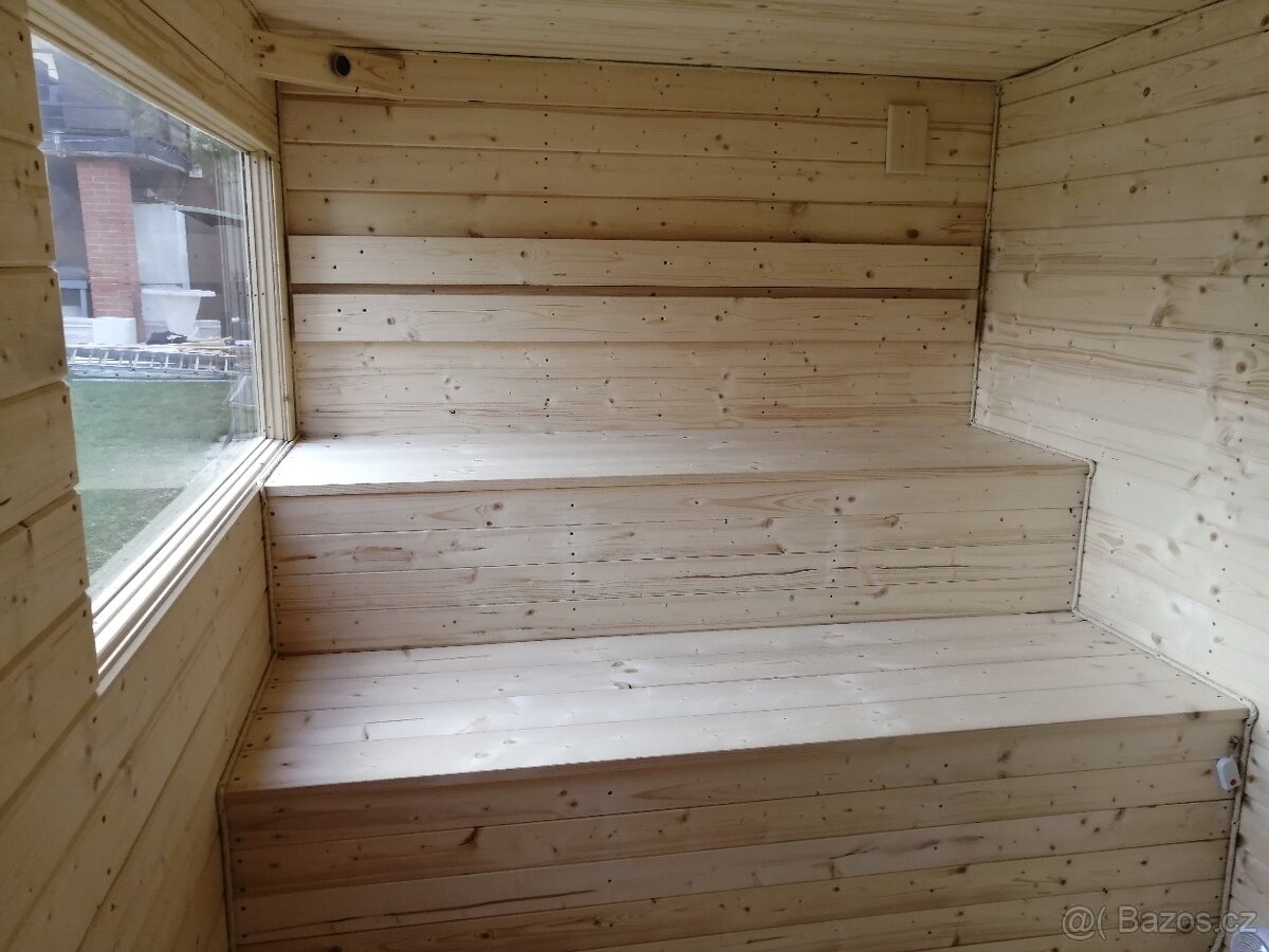 Prodám finskou saunu 3 x 2 m - 4
