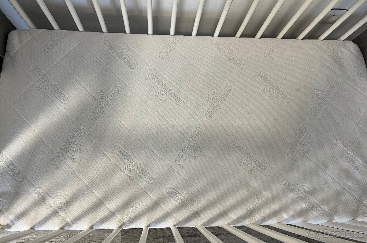 Dětská postýlka 120x60 cm vč. matrace - 4