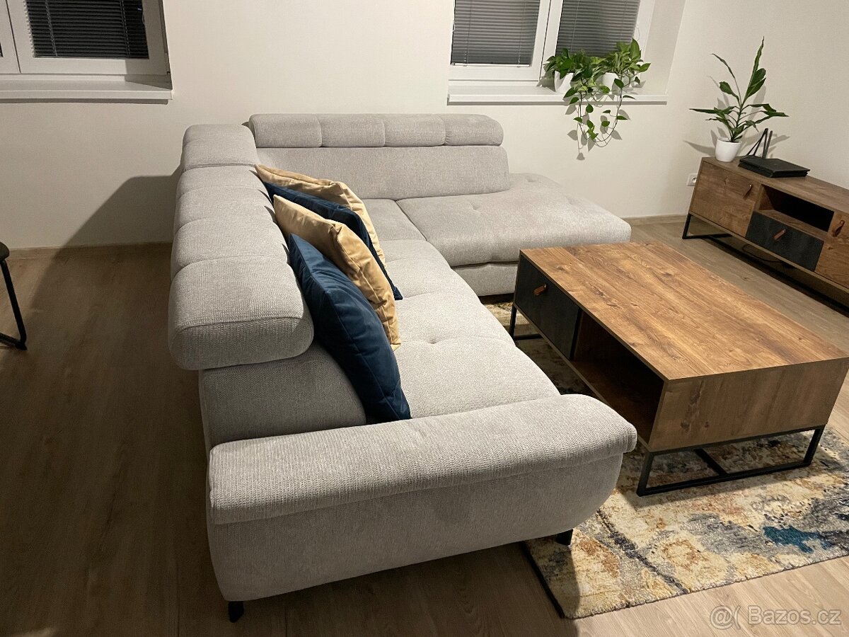 Rozkládací pohovka s úložným prostorem - 4