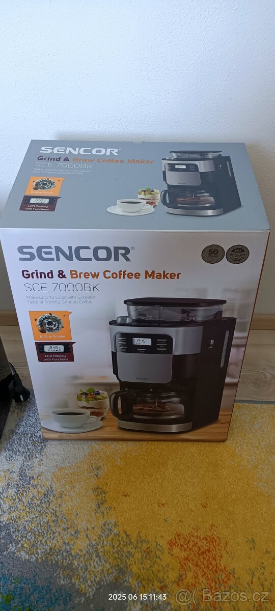 Kávovar Sencor SCE 7000BK - 4