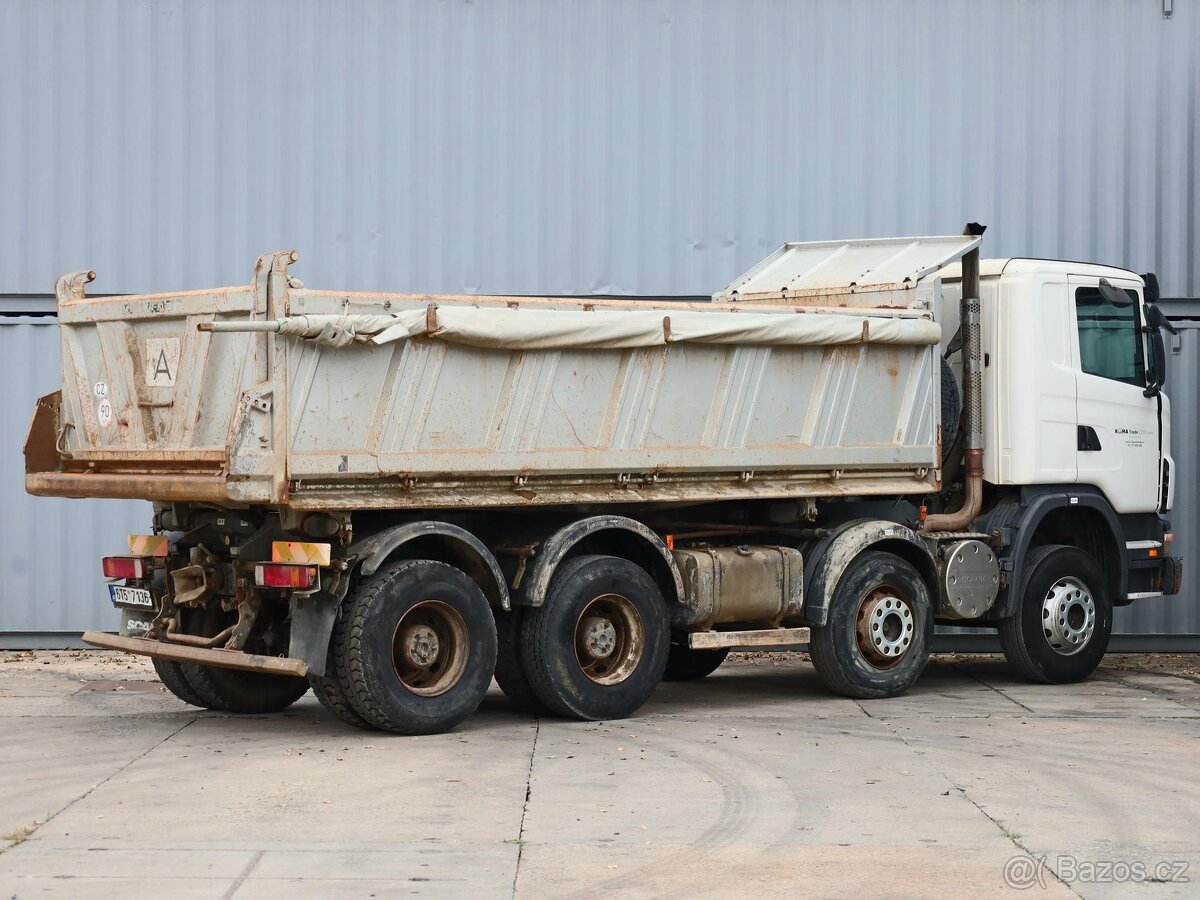 Scania G 420, 8x4, 32 TUN, HARDOX F.X. MEILLER ,10 CBM, DVOU - 4