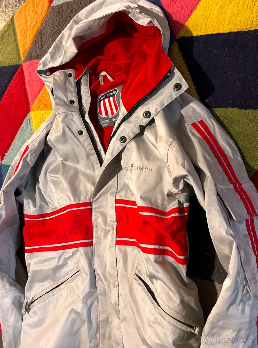 WAVE BOARD TECHNICAL SKI ZIMNÍ PROFI BUNDA S (S-M) - 4