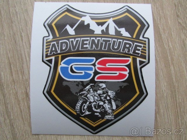 Samolepky Adventure na moto - 4