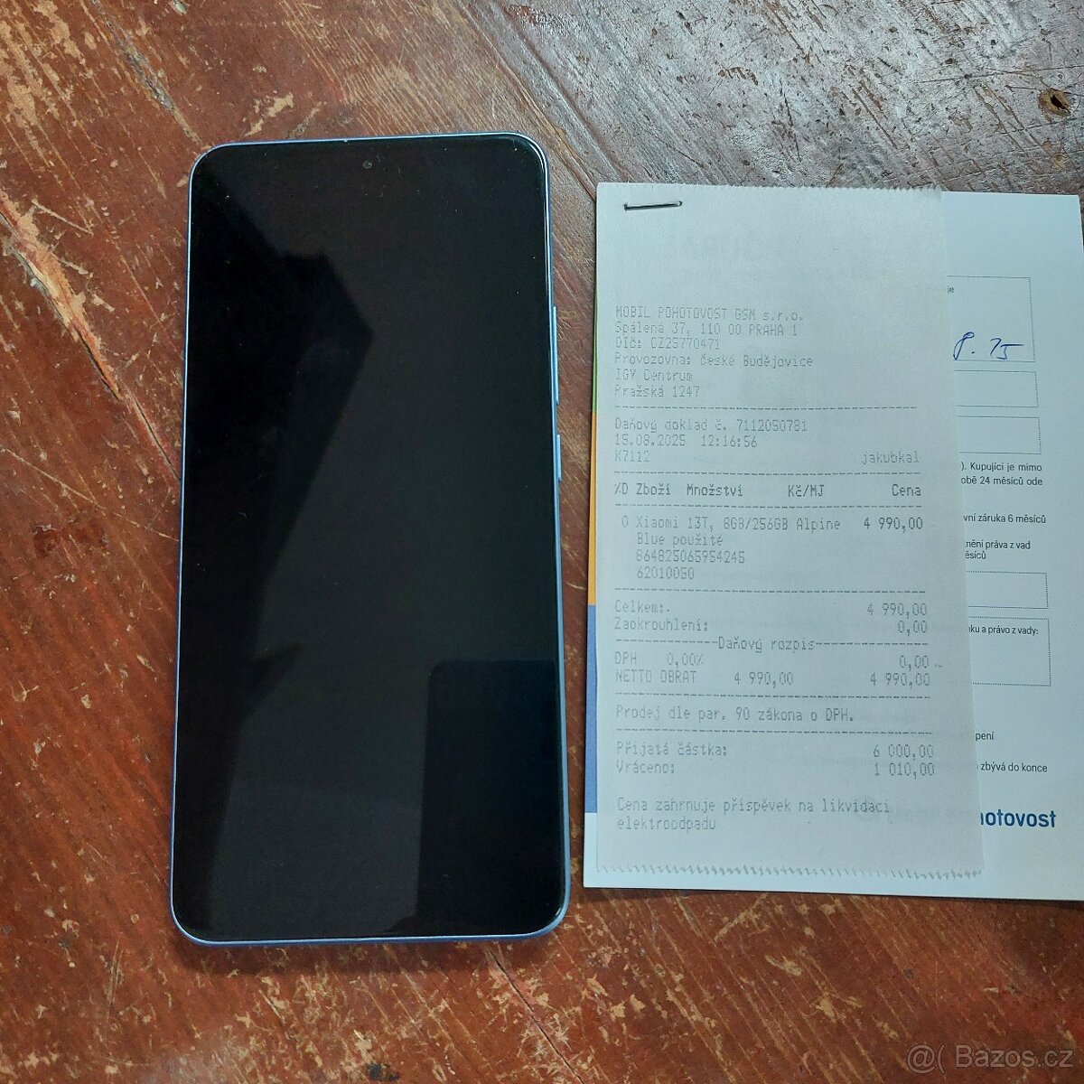 Xiaomi 13T, 8/256 GB, DOKLAD, ZÁRUKA, ZÁNOVNÍ - 4