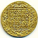 Zlatá mince, Nizozemí, 1 dukát 1802 - 4