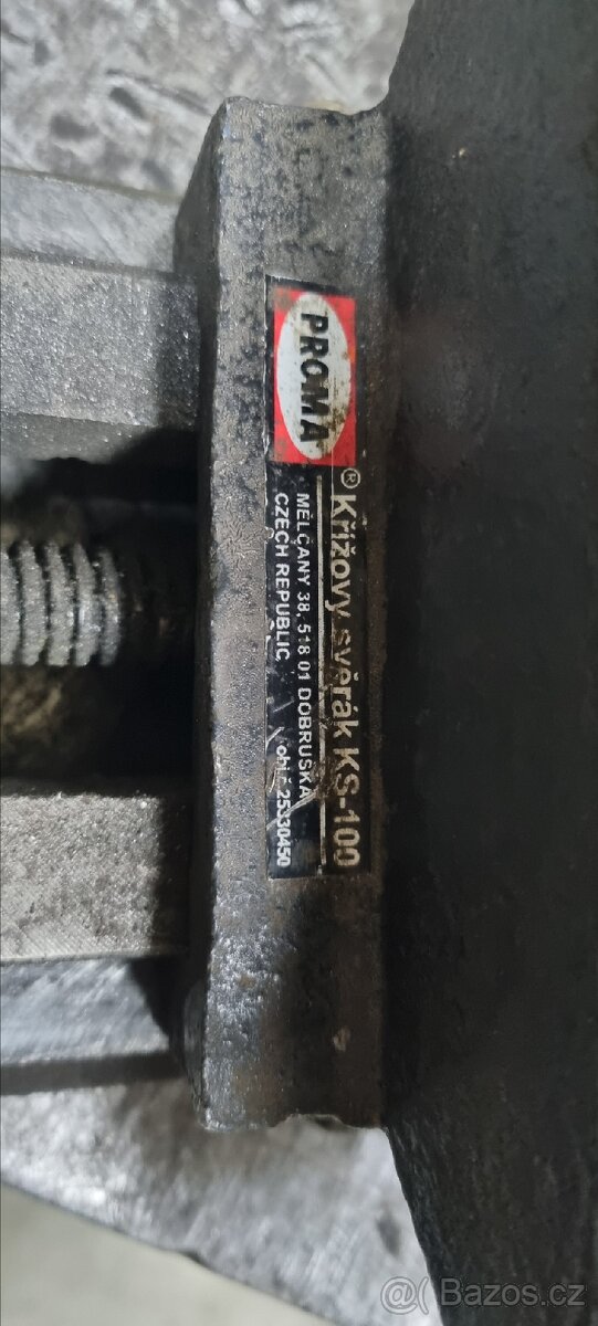 Křížový svěrák PROMA KS-100 - 4