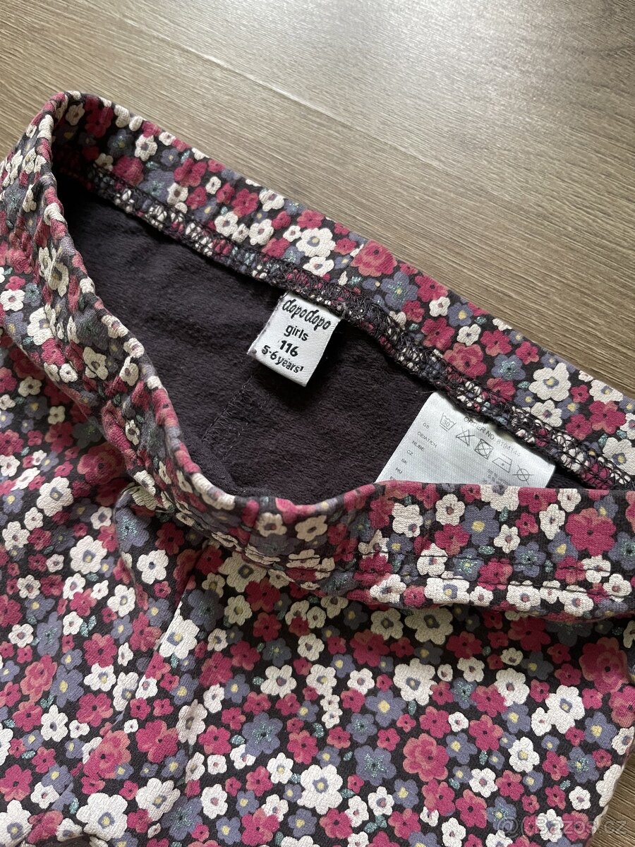 Dívčí zateplené legíny - 4