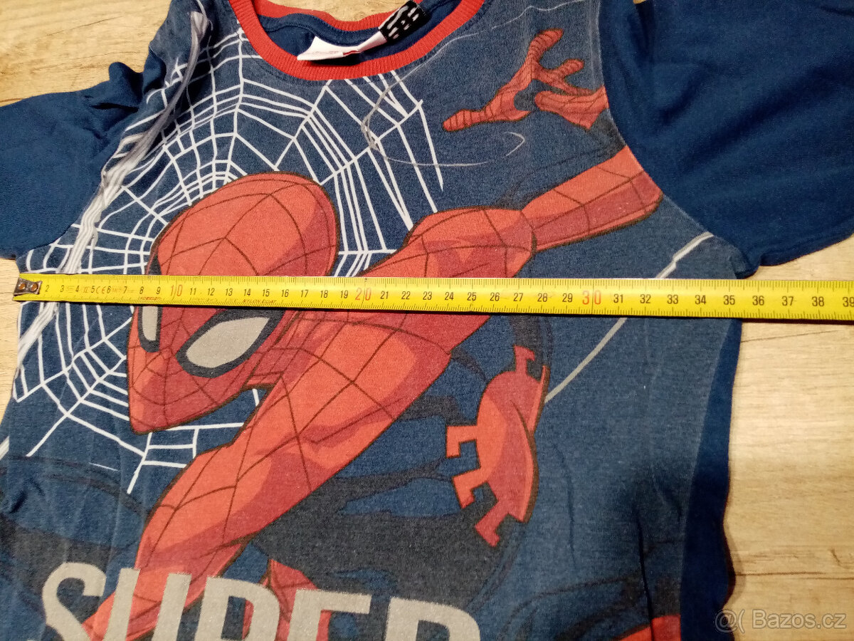 pyžamo spiderman vel. 122/128 - 4