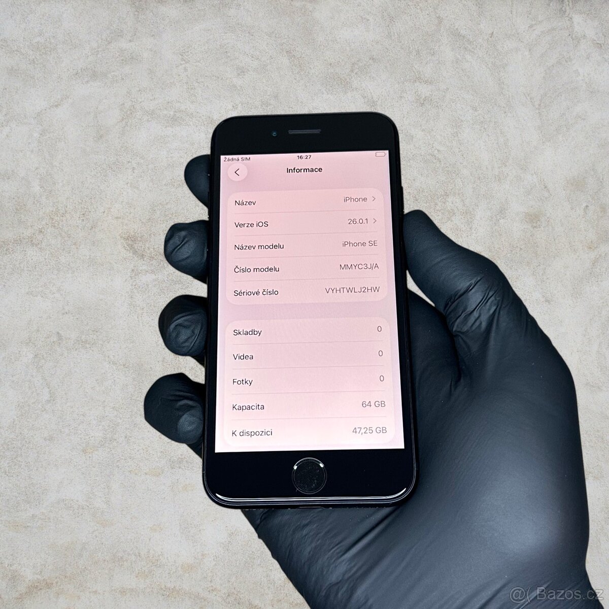 IPhone SE 2022 Midnight 64GB ZÁRUKA - 4