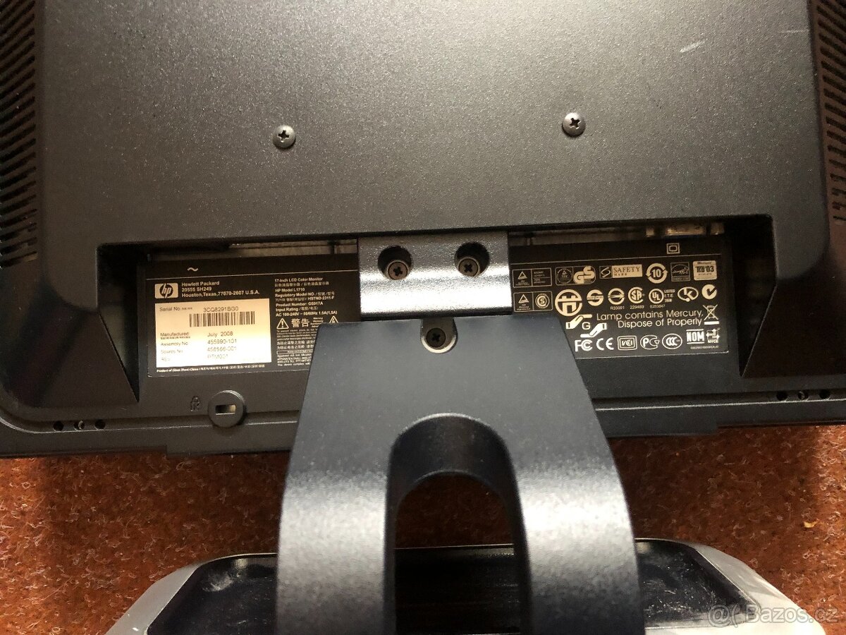 Monitor HP, 17 palců, LCD - 4