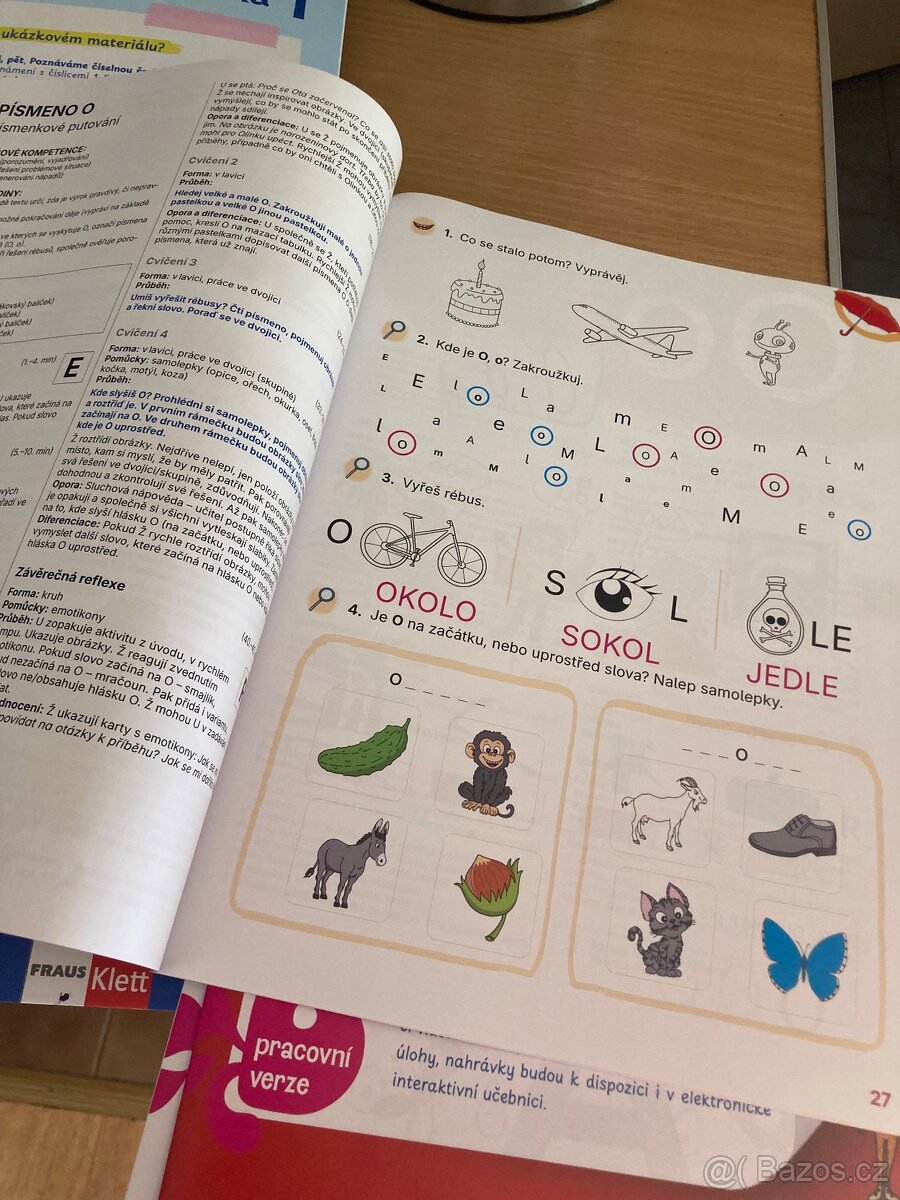 Český jazyk první až druhá třída - 4