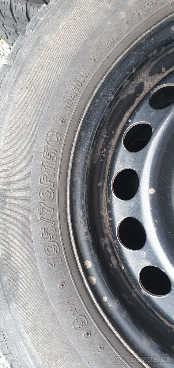 Plechové disky s pneu - 4