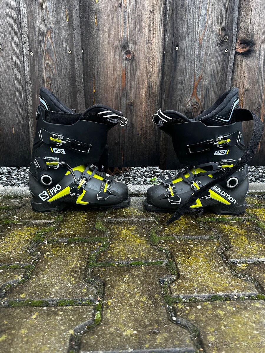 Lyže Salomon 150 + Lyžařské boty Salomon - 4