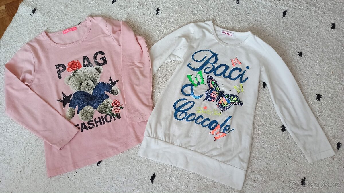 Dívčí trika - vel. 122/128 - 4