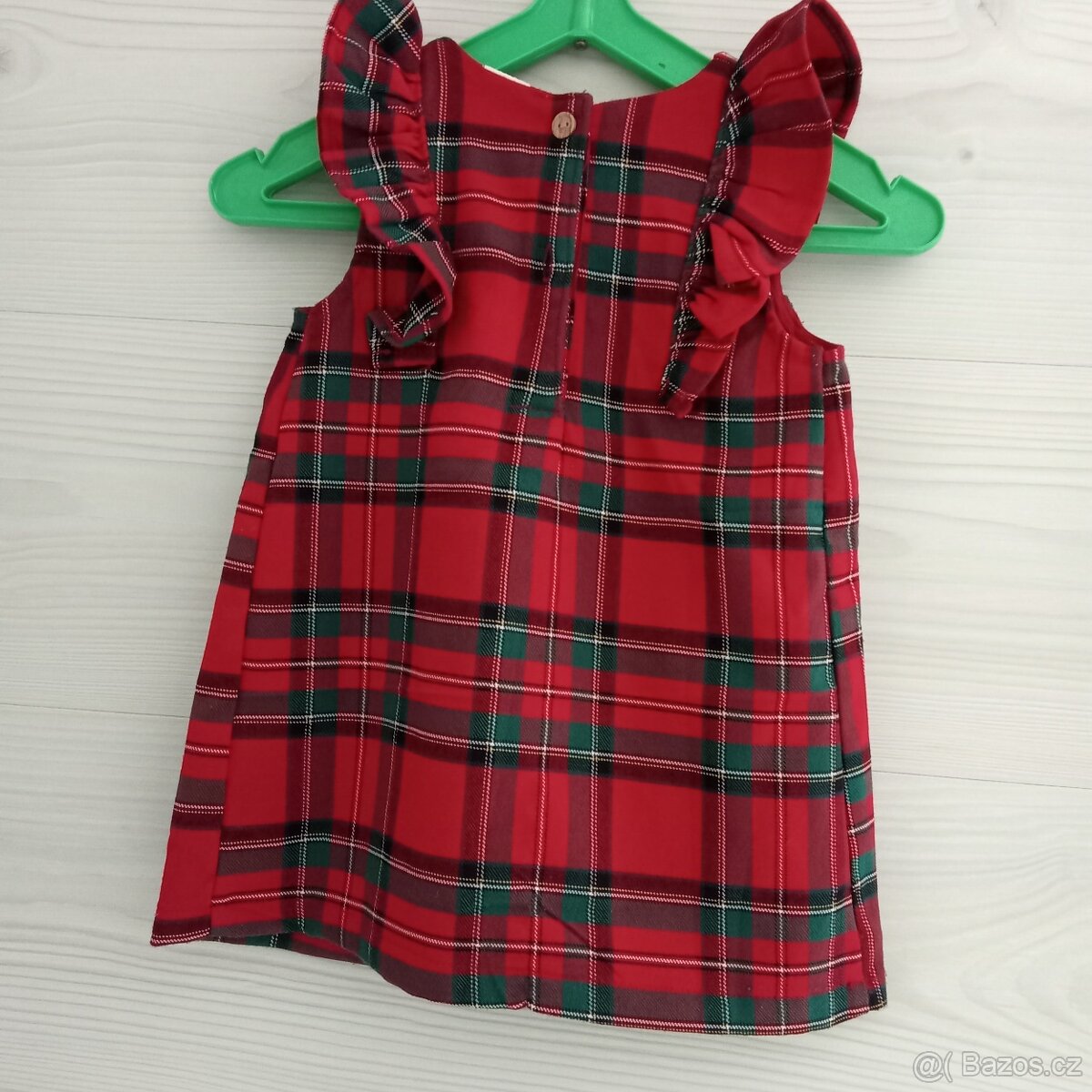 Zeleno červené šatičky - 4