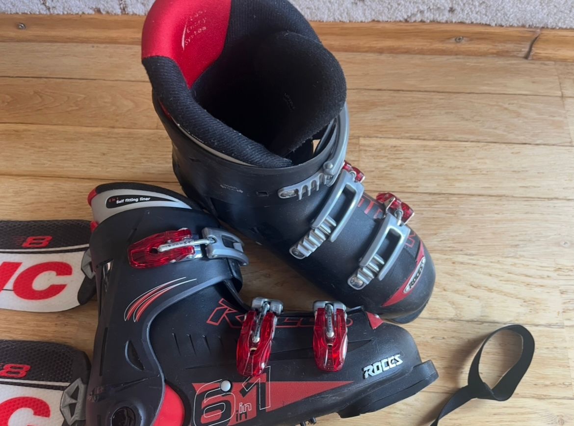 Dětský lyžařský set ATOMIC + ROCES - 4