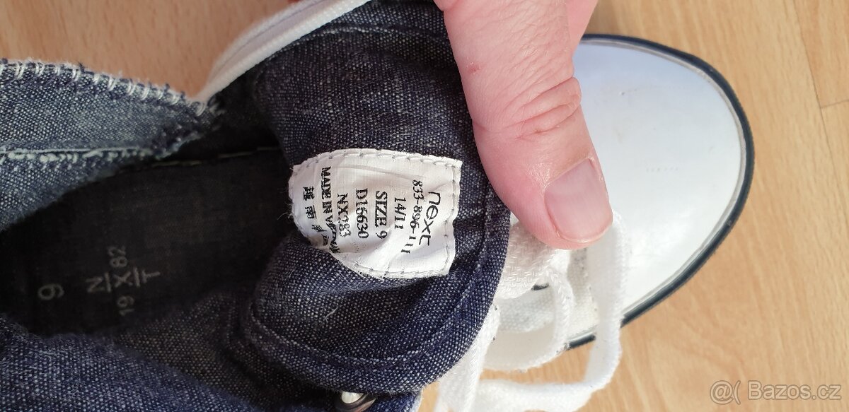 Dětské boty tenisky Next vel. 9 - 4