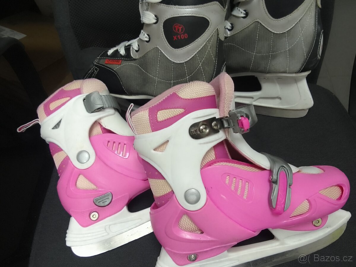 Lední brusle dívčí - 4